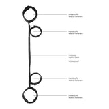 Spreader Bar with Hand and Ankle Cuffs