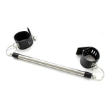Spreader Bondage Bar with Leather Ankle Cuffs and Locks
