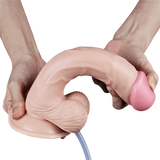 Squirt Extreme Fallo Realistico con Pompa Squirting - Rosa Carne, 9″