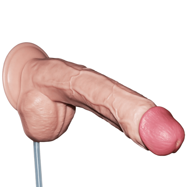 Squirt Extreme Fallo Realistico con Pompa Squirting - Rosa Carne, 10″