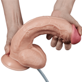 Squirt Extreme Fallo Realistico con Pompa Squirting - Rosa Carne, 10″