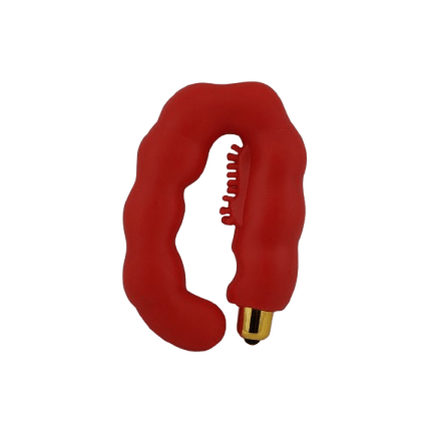 C-Shaped Prostate Stimulator With Perineum Stimulation