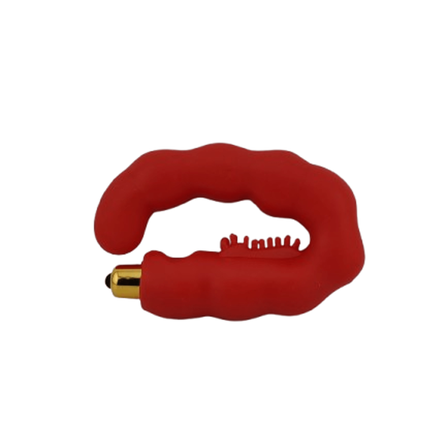 C-Shaped Prostate Stimulator With Perineum Stimulation