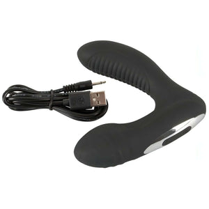 Stimolatore Prostatico in Silicone con 12 diversi Programmi di Vibrazione e Funzione di Riscaldamento fino a 48° - Ricaricabile