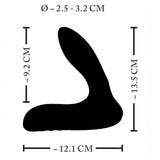 Stimolatore Prostatico in Silicone Vibrante e Gonfiabile