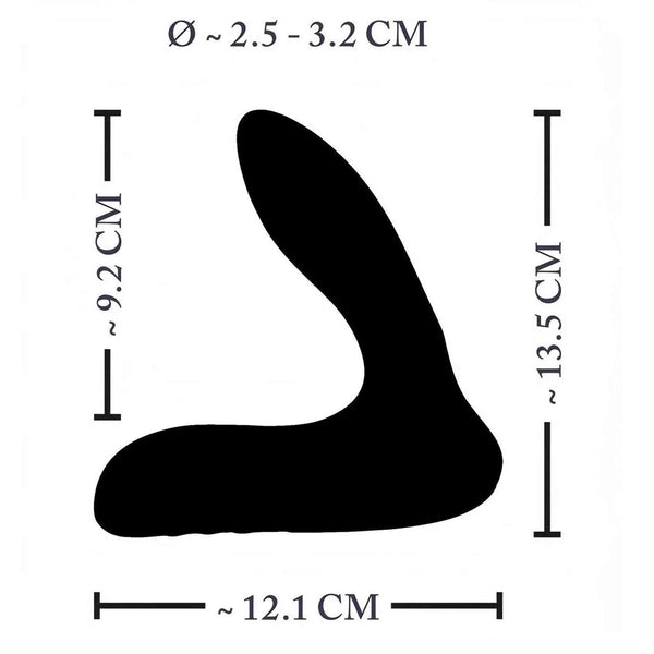 Stimolatore Prostatico in Silicone Vibrante e Gonfiabile