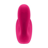 Stimolatore Punto G rosa fucsia in silicone con design ergonomico