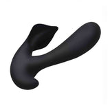 Stimolatore Punto P in Silicone Medicale con 10 diversi programmi di vibrazione - Nero, Ricaricabile
