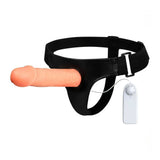 Strap-On Hollow Vibrante 17 cm