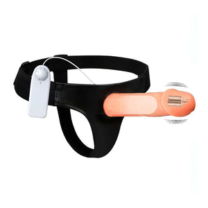 Strap-On Hollow Vibrante 17 cm