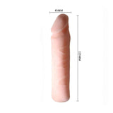 Strap-On Realistico con fallo 22.5 cm con funzione bendable