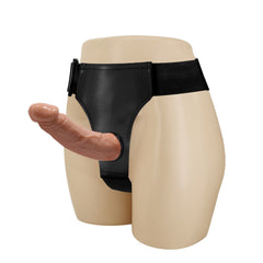 Strap-On con Doppio Dildo per Penetrazione Attiva e Passiva