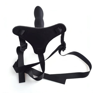 Strap-on in silicone con sistema Hung-In 12.5 cm