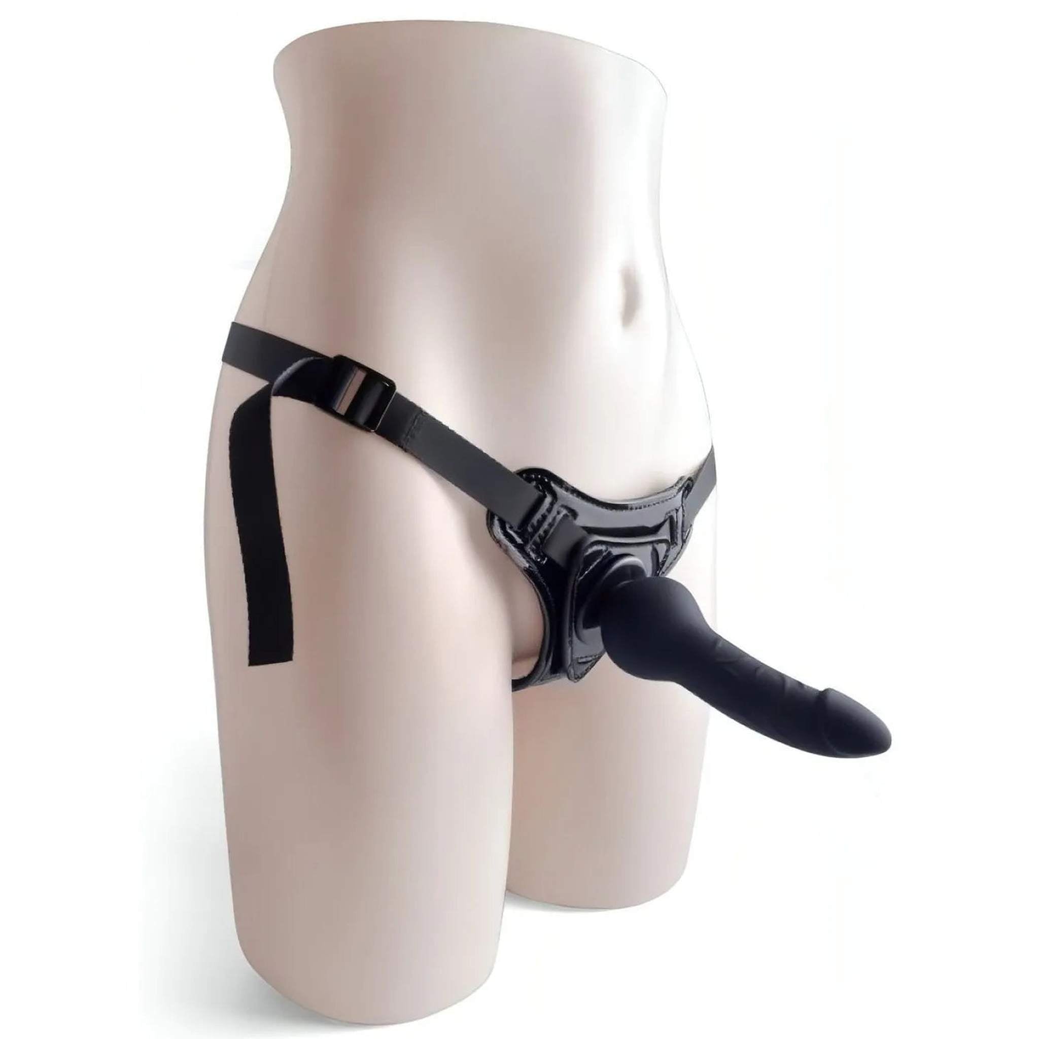 Strap-on in silicone con sistema Hung-In 5.5″