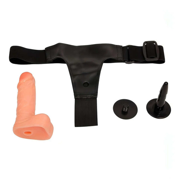 Strap-on realistico 15 cm - Rosa Carne