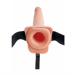 Strapon Hollow con spruzzo 7.5″