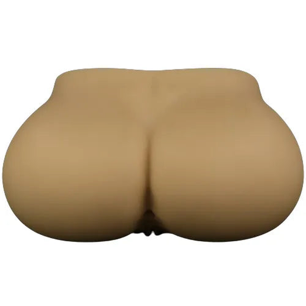 Masturbatore realistico glutei beige vista posteriore completa senza accessori