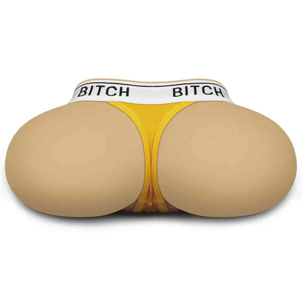 Streetgirl No. 13 Masturbatore Realistico Ano e Vagina con Perizoma "Bitch"