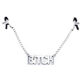 Stringicapezzoli Con Catena e Ciondolo "Bitch"