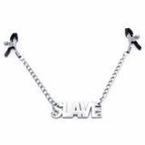 Stringicapezzoli Con Catena e Ciondolo "Slave"