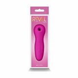 Confezione appesa succhia clitoride Revel Vera viola con logo nsnovelties