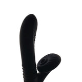 Super Vibratore Vaginale e Clitorideo con Spinta, Riscaldamento e Lingue Clitoridee