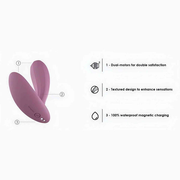 Svakom Erica Vibratore Doppia Funzione APP Controlled