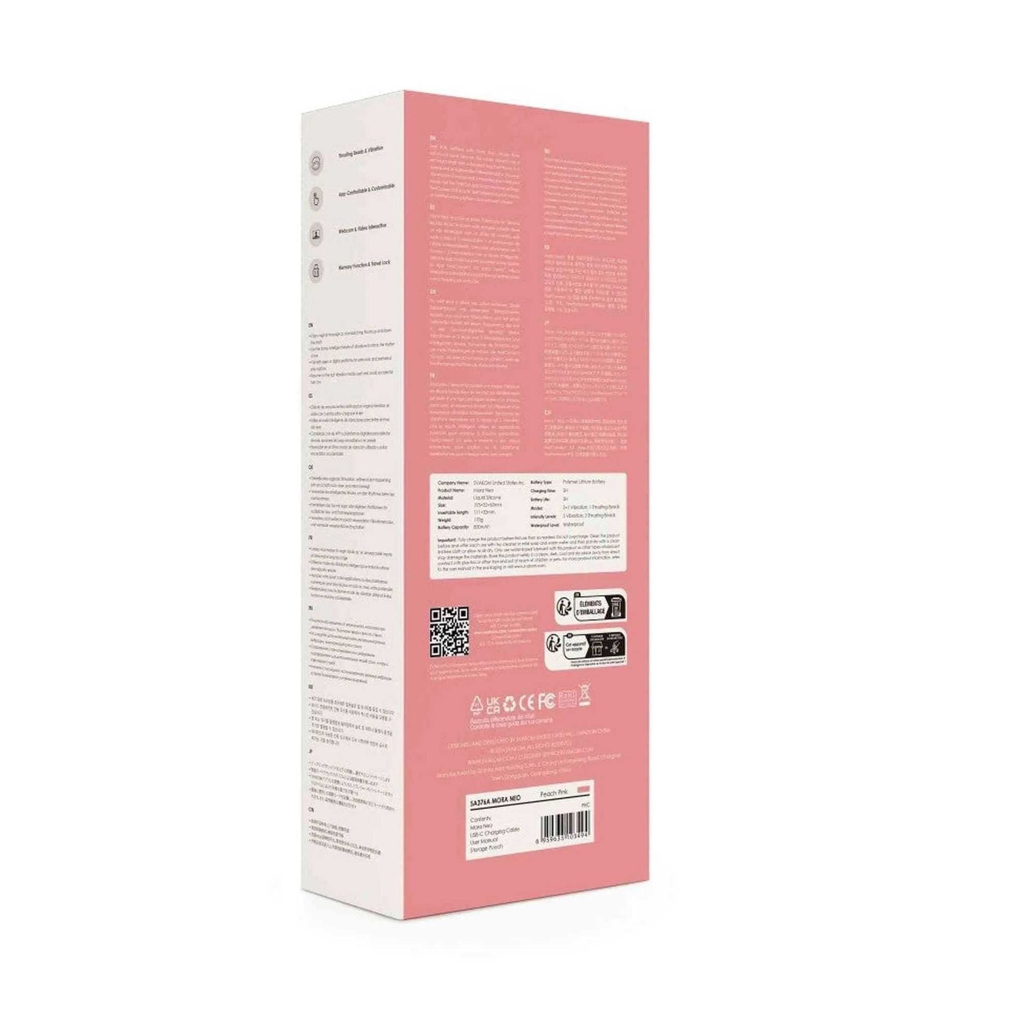 Svakom Mora Neo Vibratore Rabbit Interattivo