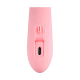 Porta ricarica USB-C e sportello batteria vibratore rabbit Svakom Mora Neo rosa pastello