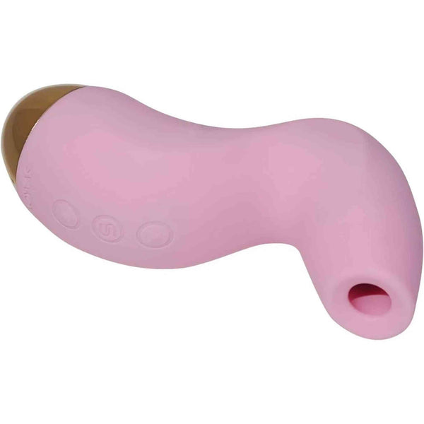 Pulsanti modalità intensità stimolatore clitorideo Svakom Pulse Pure rosa pastello
