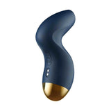 Angolazione posteriore pulsante controllo stimolatore clitorideo Svakom Pulse Pure blu