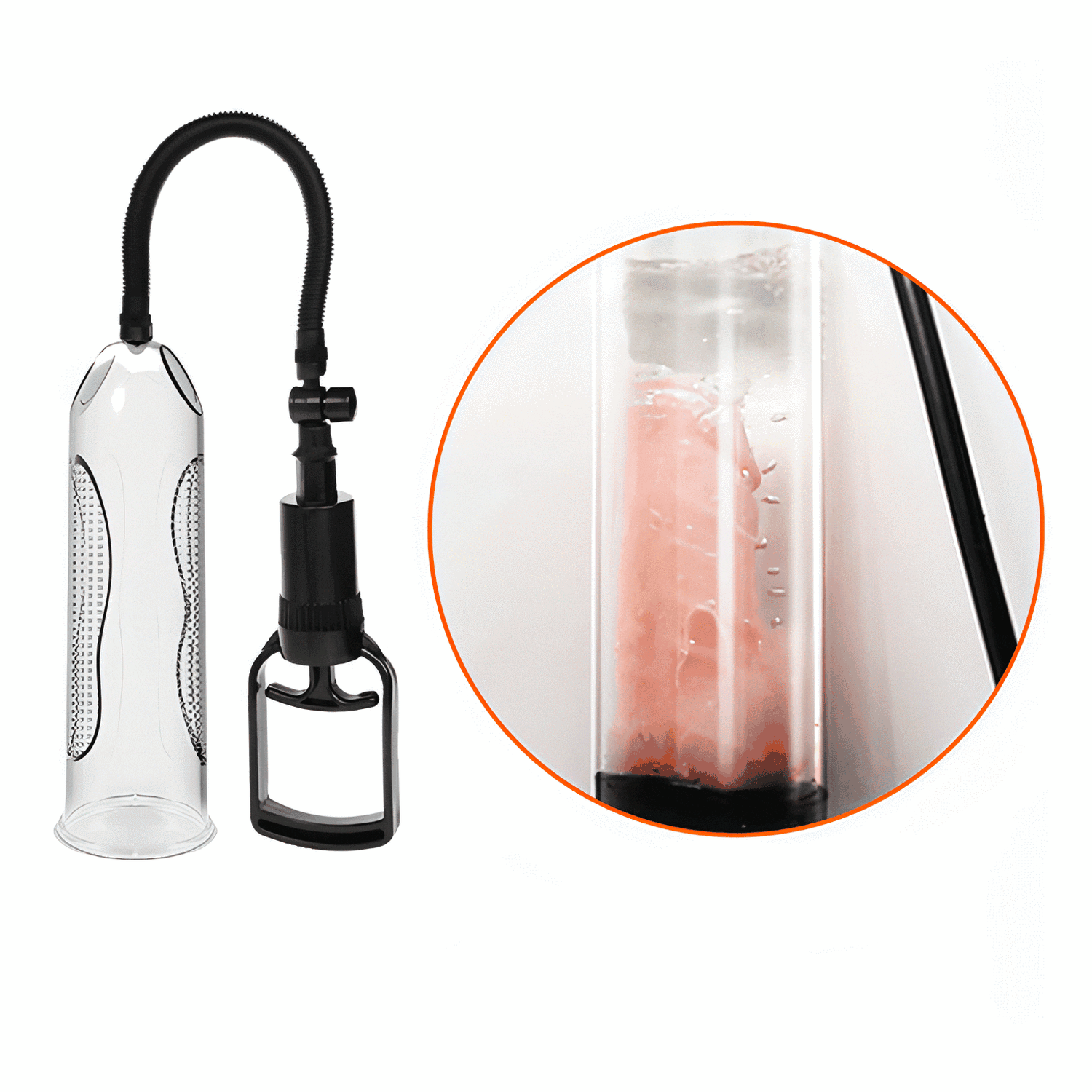 Sviluppatore pene con guaina realista vagina in Cyberskin - Vibrazione multispeed regolabile con telecomando