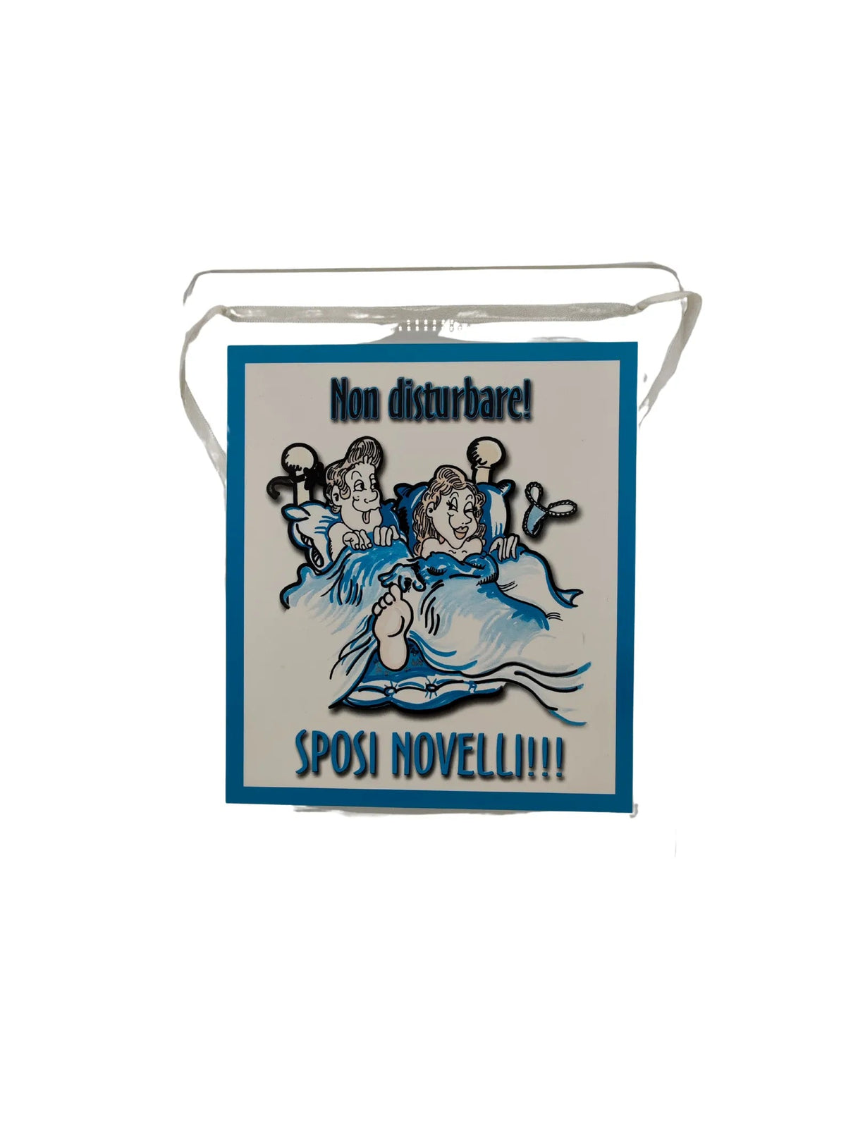 Targa "Non Disturbare - Sposi Novelli"