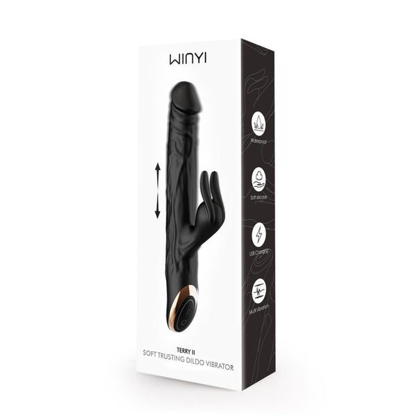 Terry II - Vibratore Rabbit Realistico Con Spinta
