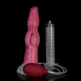 Dildo fenrir silicone rosa accessorio siringa uso singolo
