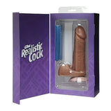 The Realistic Cock 6″ - Mulatto