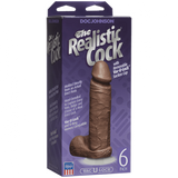 The Realistic Cock 8″ - Mulatto