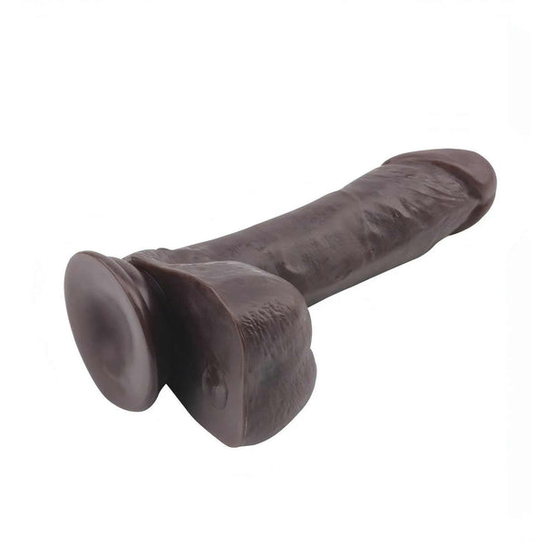 The Realistic Cock Dual Layer - 7.9″ Nero