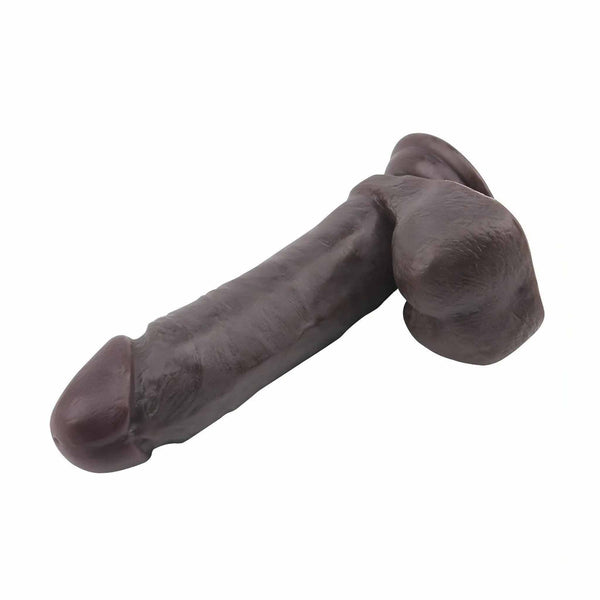 The Realistic Cock Dual Layer - 7.9″ Nero