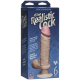The Vibrating realistic Cock 6″ - Rosa Carne