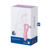 Confezione vibratore rosa Threesome 4 Satisfyer con app Bluetooth
