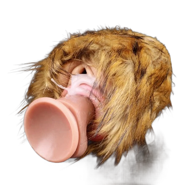 Tiger Fantasy Animal Pussy Toy For Men masturbating, Furry Masturbator