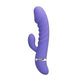 Tracy Vibratore Rabbit in Silicone Super Soft con 7 modalità di vibrazione - Lilla