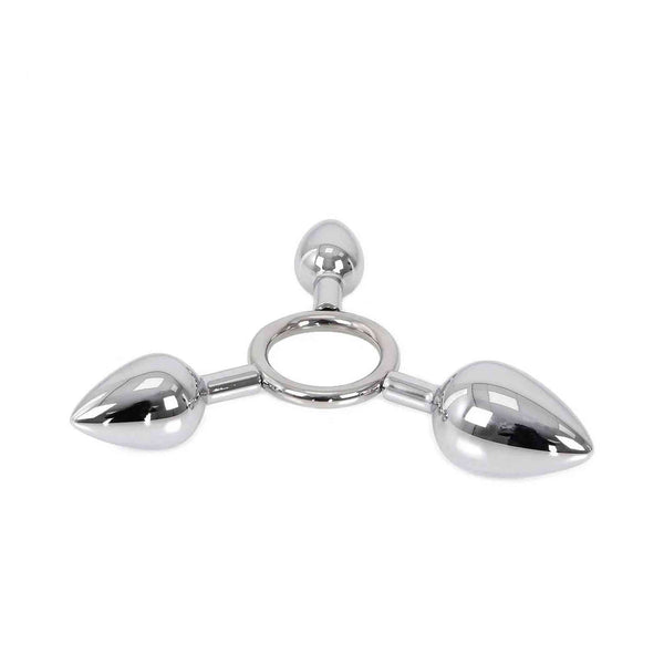 Triple O Anal plug device - Ø 2.7 cm, 3.4 cm, 4.1 cm