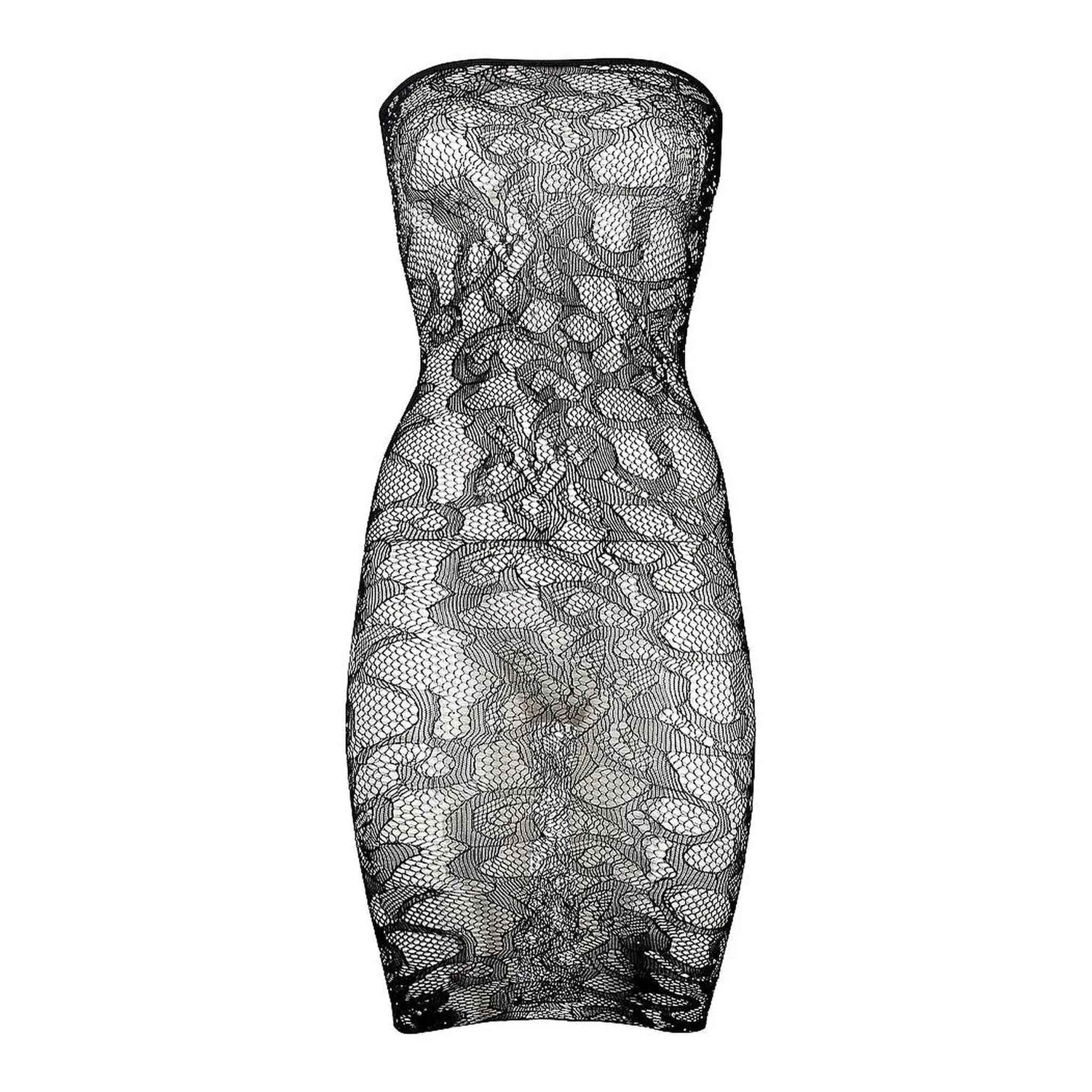 Star Rhinestone Dress OS - Black