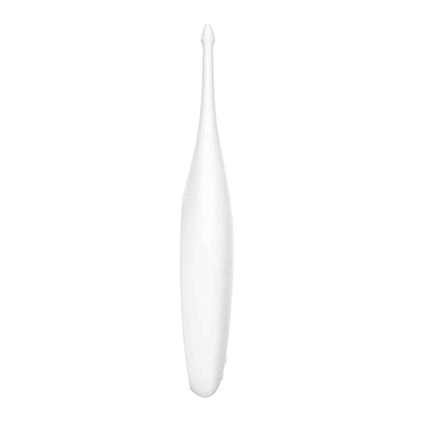 Vibratore Satisfyer Twirling Fun bianco liscio senza dettagli visibili