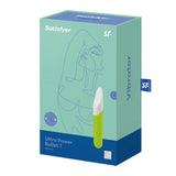 Scatola prodotto vibratore Satisfyer Ultra Power Bullet 7 verde acqua e blu scuro