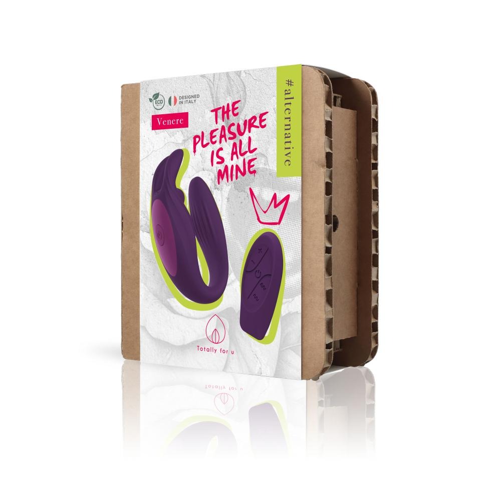 Venere Vibratore di Coppia con Telecomando Wireless