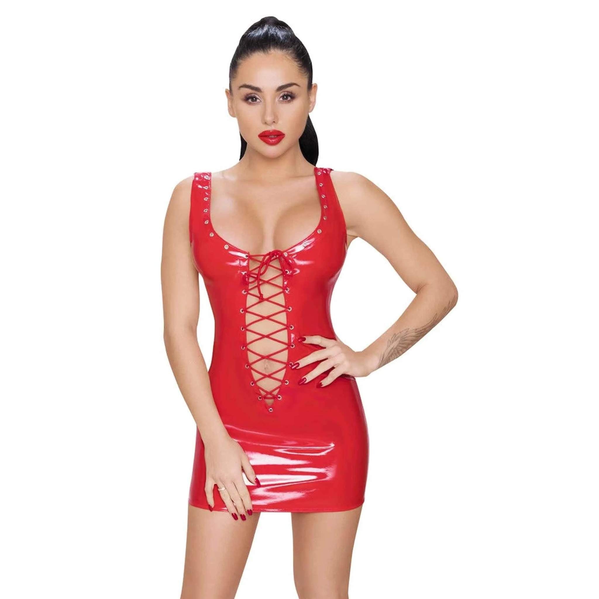 Vestitino in Vinile Rosso