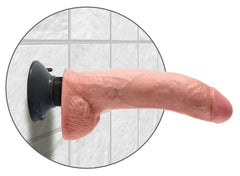 Vibratore 23 cm Super Realistico Con Testicoli e Ventosa